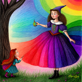 Fairy tail illustration