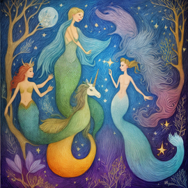 Fairy tail illustration